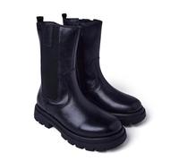 GIOSEPPO Girl's Duluth Oxford Boot, Black/White, 13 UK Child