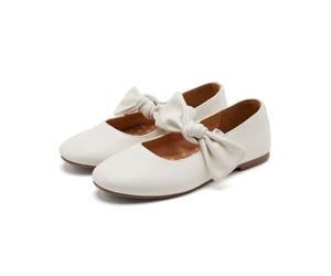 GIOSEPPO Girl's Errol Mary Jane Flat, White, 11.5 UK Child