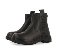 GIOSEPPO Girl's kisber Oxford Boot, Black/White, 4 UK