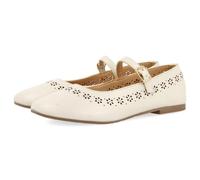 GIOSEPPO Girl's Kittery Mary Jane Flat, White, 10.5 UK Child