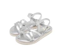 GIOSEPPO Girls Tolland Flat Sandal, Metallic Silver, 13.5 UK Child