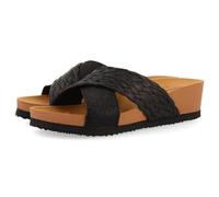 GIOSEPPO Women's goulds Flip-Flop, Black/White, 6 UK