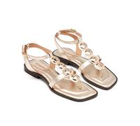 GIOSEPPO GREEK LEATHER OLLADOS Epping Sandals, Platinum, 4 UK