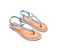 GIOSEPPO GREEK Upton Leather Sandals, Blue, 4 UK