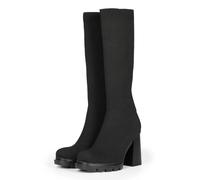 GIOSEPPO Laurens Women's Lace-Up Low Ankle Boots, Black, 8.5 UK