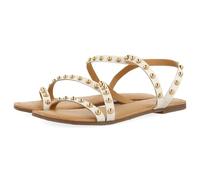 GIOSEPPO Leather Sandals TACHAS NECEDAH, white, 8.5 UK