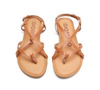 GIOSEPPO lelex Women's Roman Style White Sandals, Leather, 4 UK