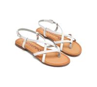 GIOSEPPO lelex Women's Roman Style White Sandals, white, 6 UK