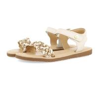 GIOSEPPO Lemington Flat Sandal, White, 5 UK