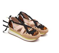 GIOSEPPO Women's Ludlow Sport Sandal, Leopard, 5 UK