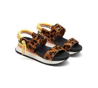 GIOSEPPO Leverett Leopard Leather Sports Sandals, leopard, 8.5 UK