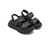 GIOSEPPO Lunenburg Platform Sport Sandals, Black/White, 7 UK