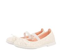 GIOSEPPO Molalla, Mary Jane Flat Girls, White, 10.5 UK Child