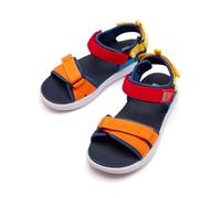 GIOSEPPO Navy Blue Sports Flip Flops with Color Accents for Boy and Girl BUNNEL, multicoloured, 34 EU