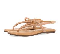 GIOSEPPO otlak Women's Black Crystal Strappy Sandals, Rose Gold, 8 UK