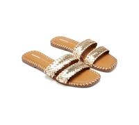 GIOSEPPO Women's Perham Flat Sandal, Platinum, 6.5 UK