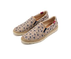 GIOSEPPO Proctor Print Espadrilles, Natural, 8 UK