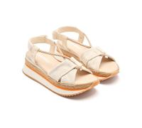 GIOSEPPO Rafia Ironton Platform Sports Sandals, beige, 6 UK