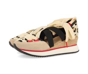 GIOSEPPO Rowlett SneakersWomen, Leopard, 7 UK