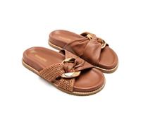 GIOSEPPO TISBURY, Women's Flat Sandals, Leather, 40 EU, Leather, 8 UK