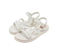 GIOSEPPO TOLLAND, Girls Flat Sandals, White, 27 EU, white, 9.5 UK Child
