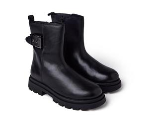 GIOSEPPO UBLY, Women's Boots, Black, 38 EU, Black/White, 6 UK