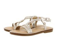 GIOSEPPO VIROQUA, Girls Flat Sandals, Silver, 27 EU, metallic silver, 9.5 UK Child