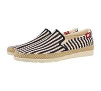 GIOSEPPO Whitman Striped Espadrilles, Navy, 8.5 UK