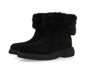 GIOSEPPO Wilton Split Leather Multi-Position Boots, Black/White, 6 UK