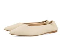 GIOSEPPO Women's 92110 Ballet Flat, Ivory White, 3 UK