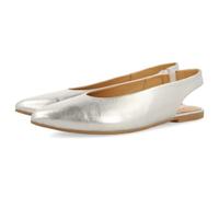 GIOSEPPO Women's 92112 Ballet Flat, Metallic Silver, 7.5 UK