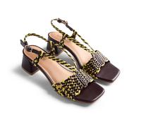 GIOSEPPO Women's Borongan T-Strap, Yellow, 7.5 UK