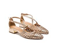 GIOSEPPO Women's Brillion Sandal, Platinum, 4.5 UK