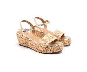 GIOSEPPO Women's Candia Espadrille Wedge Sandal, Natural, 5 UK