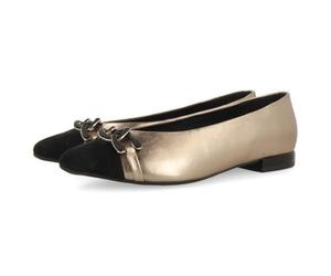 GIOSEPPO Women's Davinde Mary Jane Flat, Lead, 3.5 UK