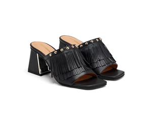 GIOSEPPO Women's Dixfield Sandal, Black/White, 6.5 UK