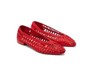 GIOSEPPO Women's Fayston Mary Jane Flat, red, 7.5 UK