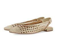 GIOSEPPO Women's Guatavita Ballet Flat, Gold, 4.5 UK