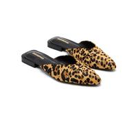 GIOSEPPO Women's Irasburg Mary Jane Flat, Leopard, 4 UK