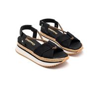 GIOSEPPO Womens Ironton Sport Sandal, Black White, 7.5 UK