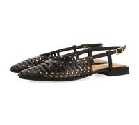 GIOSEPPO Womens Jericho Mary Jane Flat, Black White, 7 UK