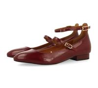 GIOSEPPO Women's Kalsen Mary Jane Flat, Burgundy, 7.5 UK
