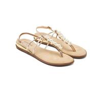 GIOSEPPO Women's Kossuth Flat Sandal, Platinum, 3.5 UK