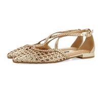 GIOSEPPO Women's Leskovic Ballet Flat, Platinum, 5.5 UK