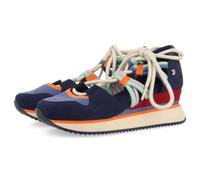 GIOSEPPO Women's Locke Wedge Sandal, Blue, 3.5 UK