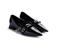 GIOSEPPO Women's Lucan Platform, Black/White, 8.5 UK