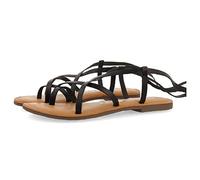 GIOSEPPO Women's Lussat Sandal, Black/White, 7.5 UK