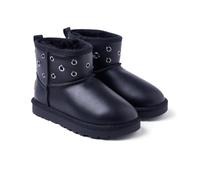 GIOSEPPO Women's Osakis Oxford Boot, Black/White, 4 UK