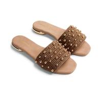 GIOSEPPO Women's Perrinton Open Heel, Brown, 2.5 UK