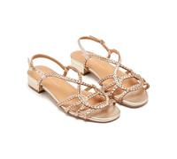 Gioseppo Pownal Heel Sandals Golden EU 38 Women